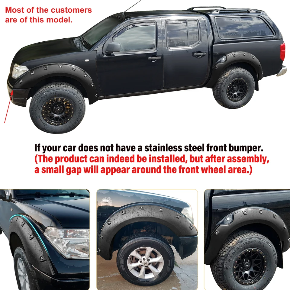 Nissan Navara D40 Pickup Spurverbreiterung