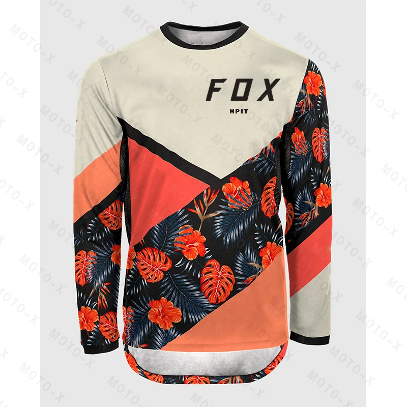 

Enduro MTB Cycling Sleeve Cycling Jersey Downhill Shirt Camiseta Motocross T-shirt Mx Mountain Bike Clothing Hpit Fox Mtb