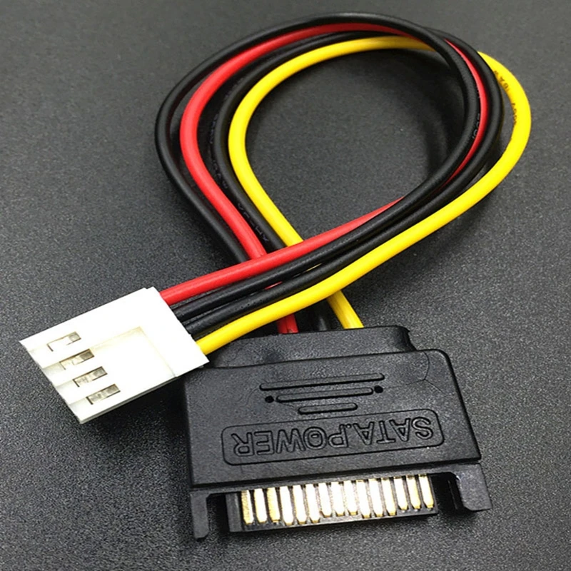 Cavo Convertitore Adattatore Alimentazione A Ide 4 Pin Multiuso A 15 Pin 20