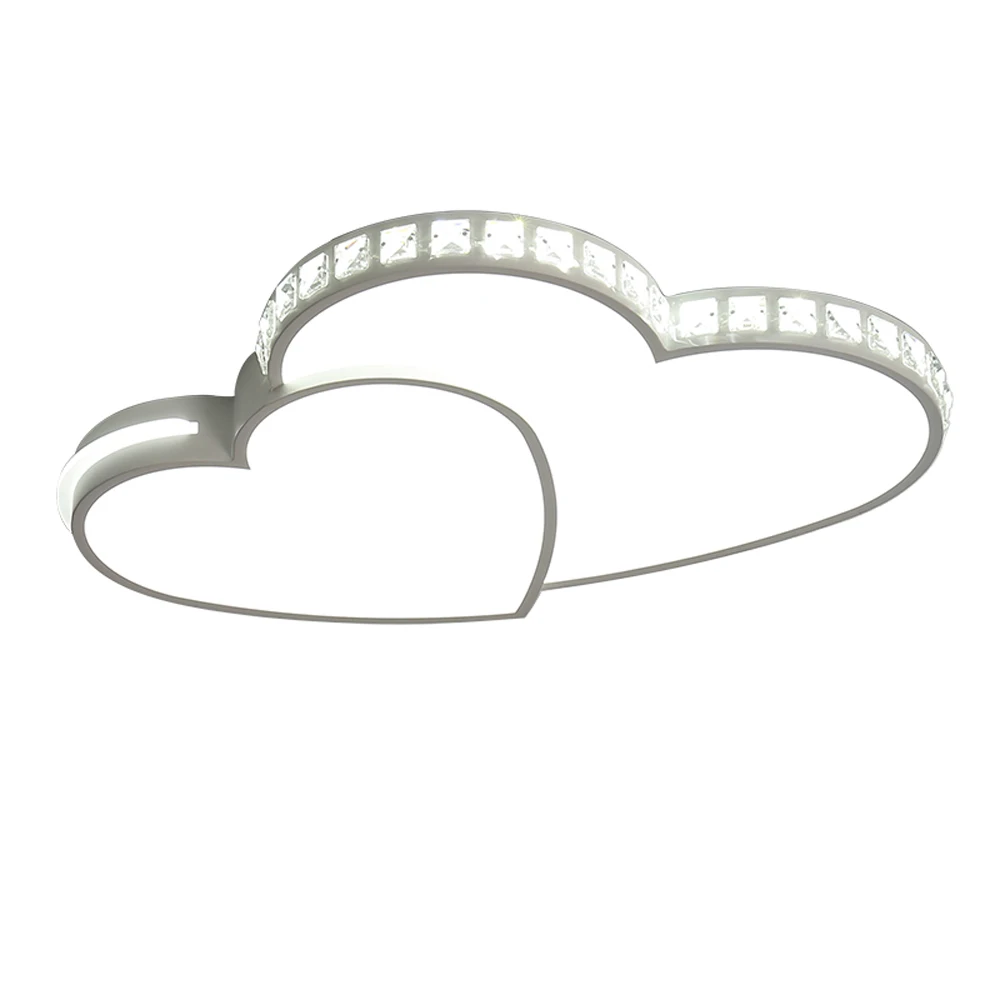 Modern Heart-Shaped LED Ceiling Light