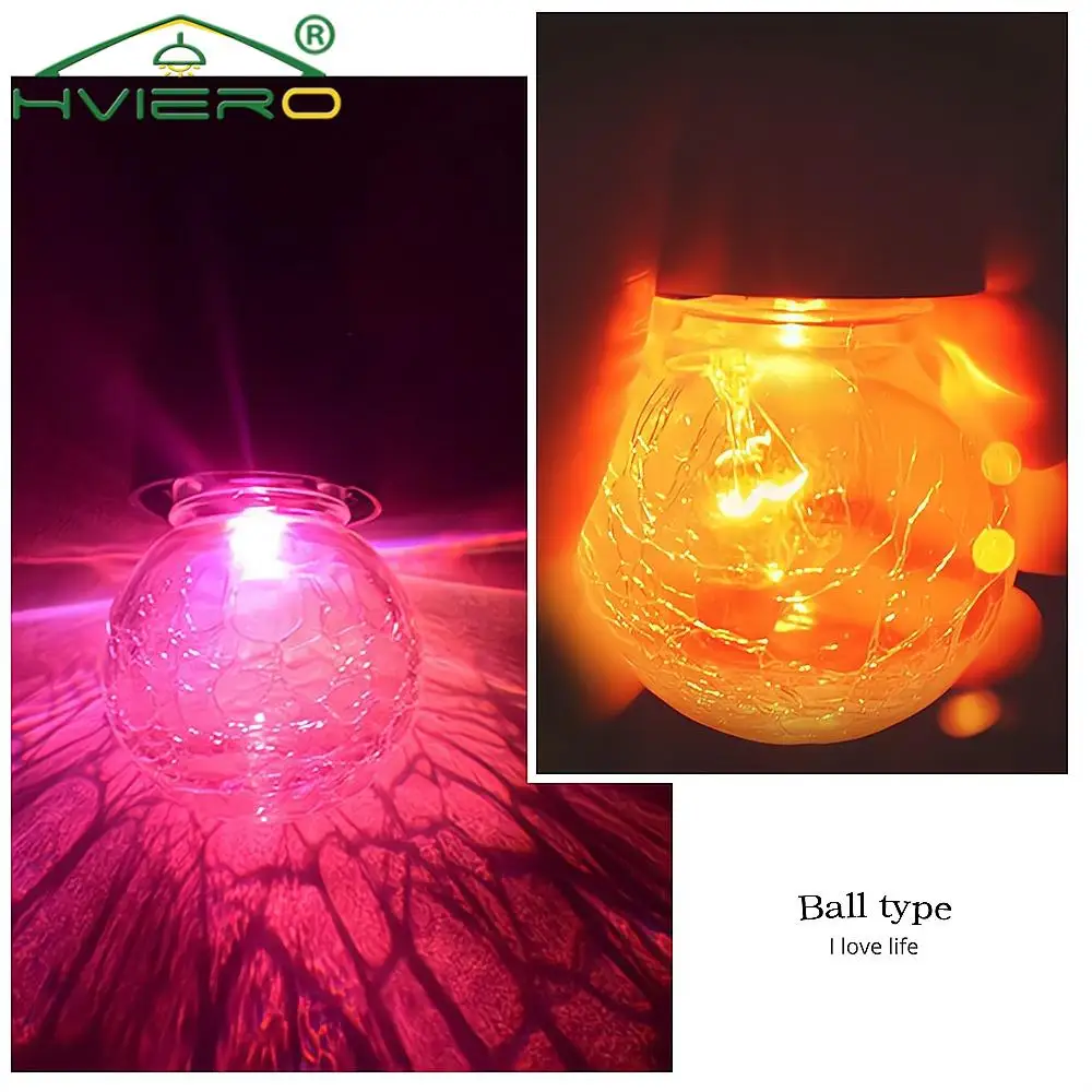 Description Picture 5 of itemOutdoor Solar Lights LED Waterproof Garden Tree Hanging Lamp Glass Chandeliers Villa Ultra Bright Decorative Landscape Lighting