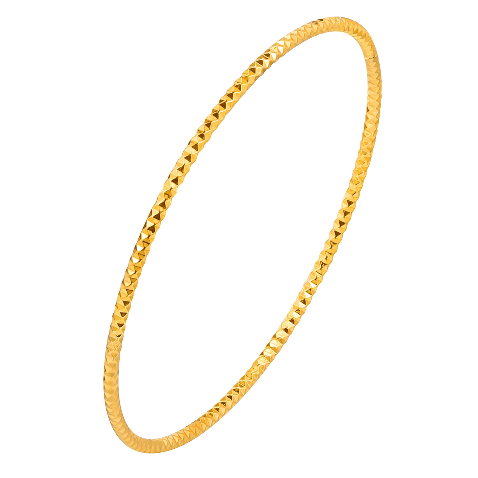 PAMTIER Bracciale Rigido Tondo In Acciaio Inossidabile, Sottile 2mm O 3mm, Lucido E Impilabile, Ideale Come Idea Regalo