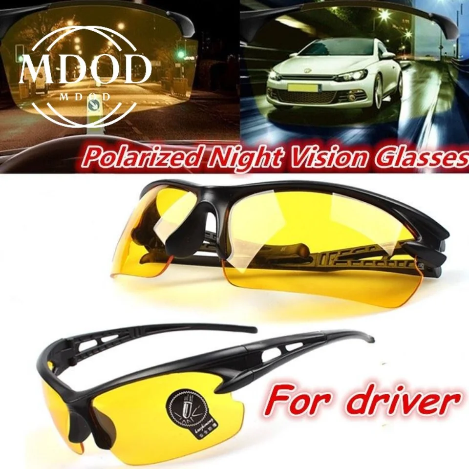 Gafas de visión nocturna para conducción de automóviles, lentes de moda para  conducir, gafas de sol para hombres