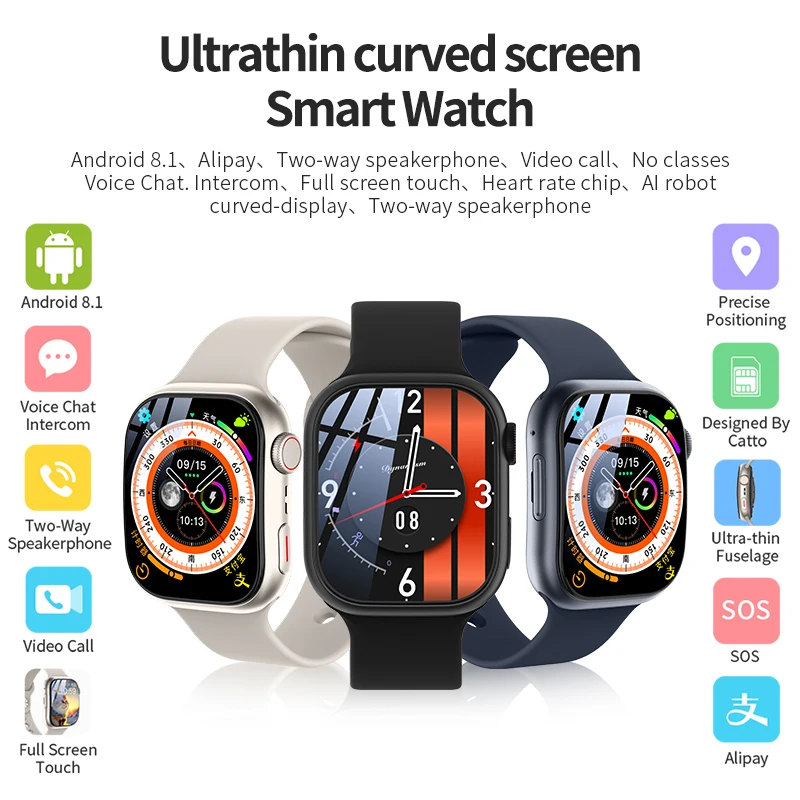 AMOLED ũ JC01 Ʈġ, IP67  ɹڼ ,  , LBS Ŵ Ʈ ġ, 4G GPS, 2.02 ġ
