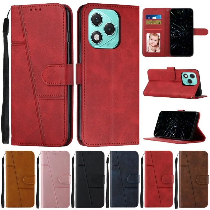 Magnetic Leather Flip Wallet Phone Case – Shockproof Back Cover