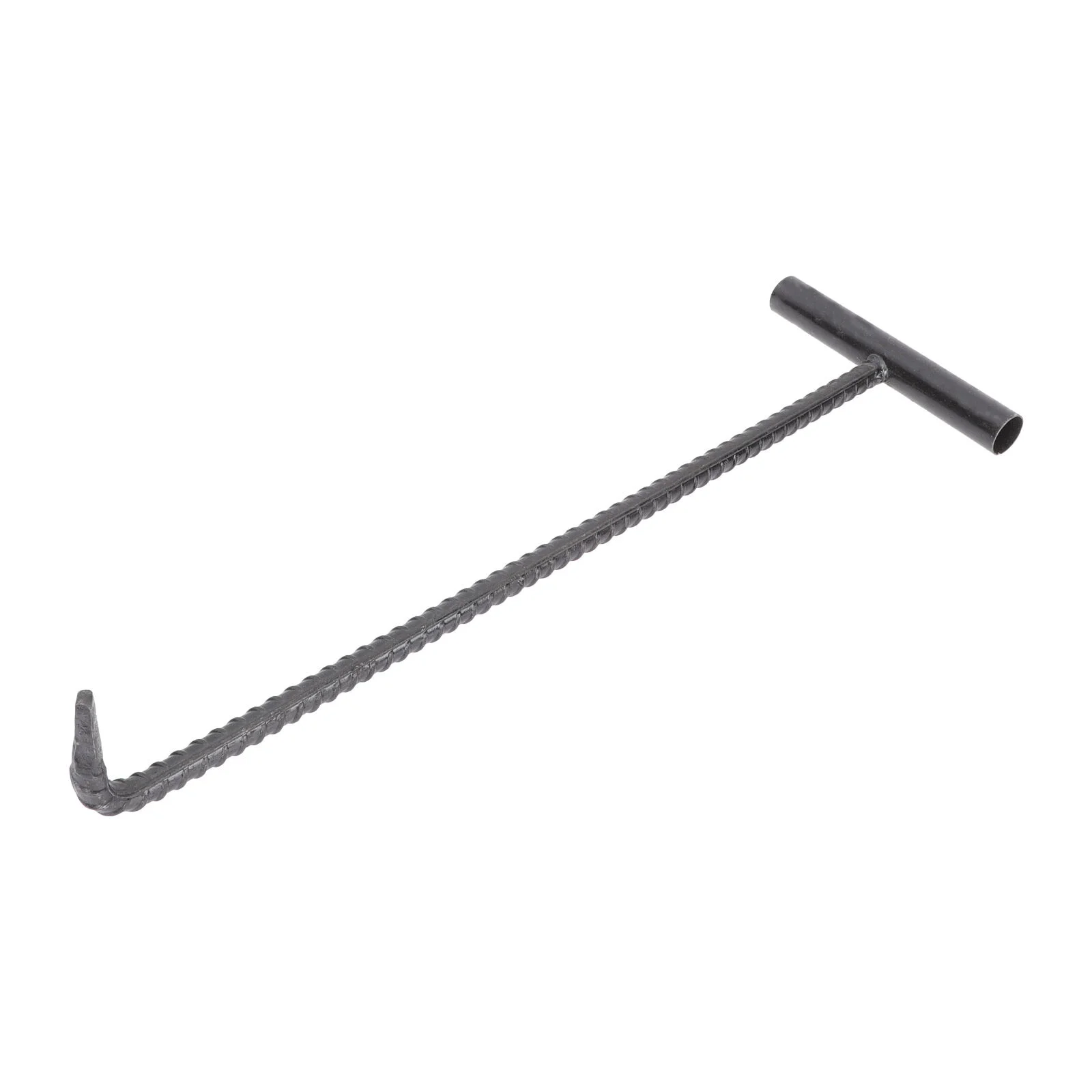 Tshaped Steel Hook Manhole Lifter Tool Well Lid Roll Up Door Heavy