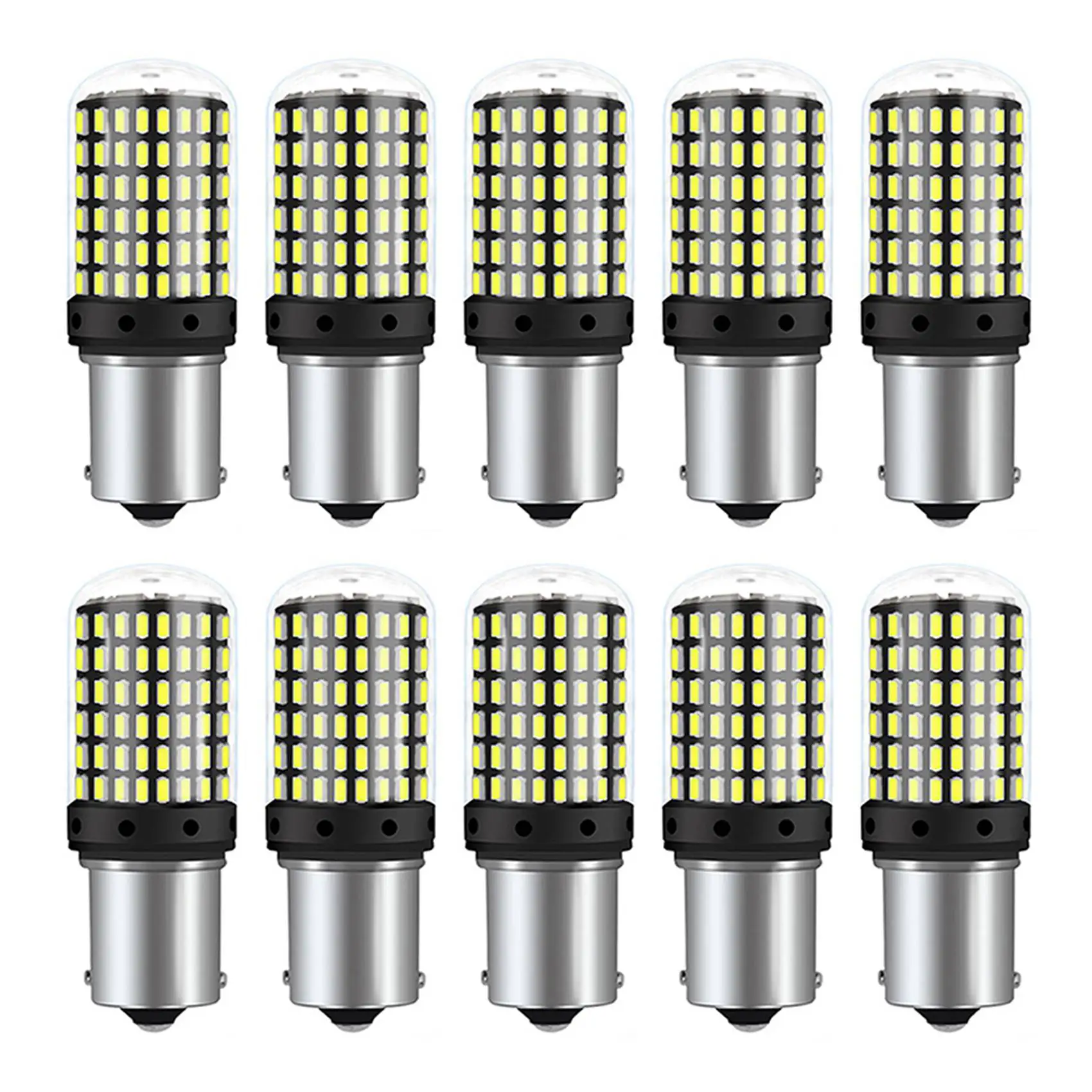 

10PCS 3014 144Smd Canbus 1157 BAY15D P21W 1156 BA15S BAU15S PY21W T20 7440 7443 W21W LED Bulbs Car Turn Signal Light C