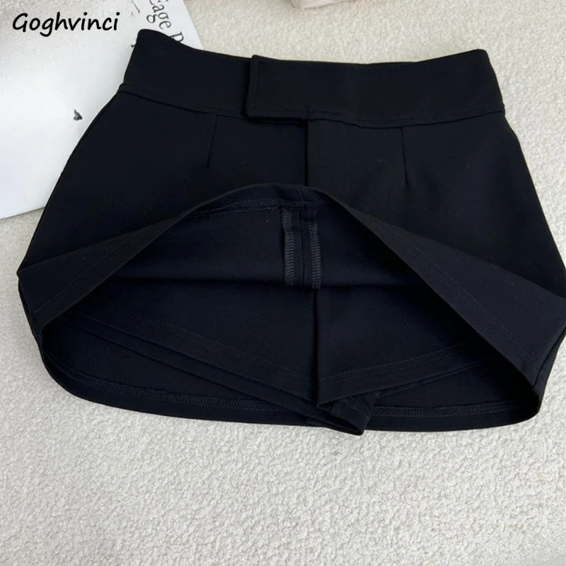 

Mini Skirts Women Solid Slim Skinny Girls High Waist Hip Wrap Skirt Autumn Fashion Sexy All-match Casual Simple Korean Zippers