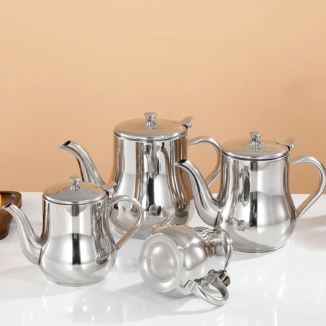 Stainless Steel Oil Storage Pot with Leak Mesh 5