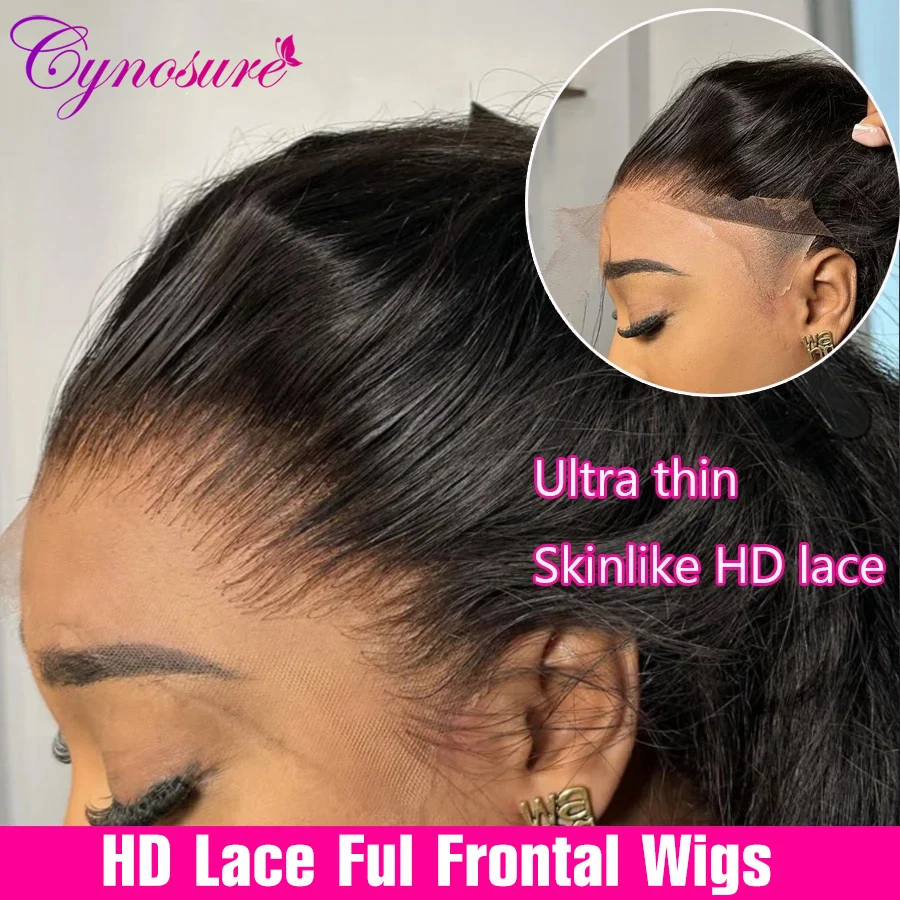 Cynosure 13x4/13x6 HD Transparent Lace Front Human Hair