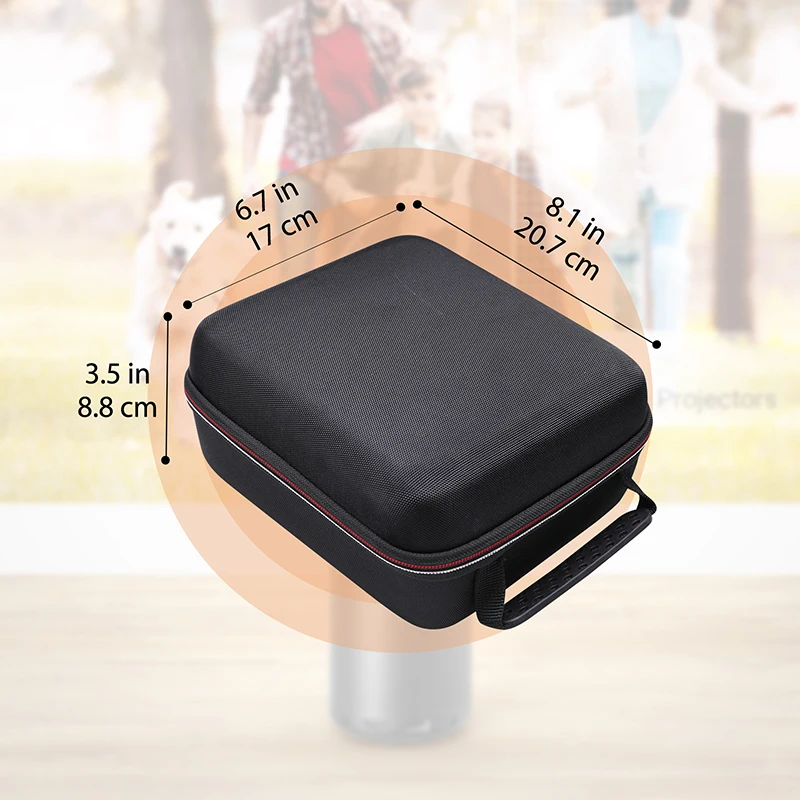 Xanad Eva Hard Case para Anker Nebula Cápsula Max Cápsula ii Bolsa de Armazenamento de Transporte de Proteção - Image 3