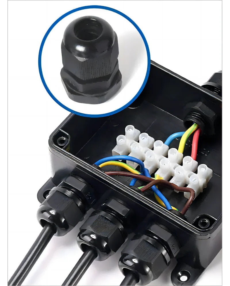 ip68 cable gland joint PG19 wire glanding Waterproof connector Grand Head for wire cable