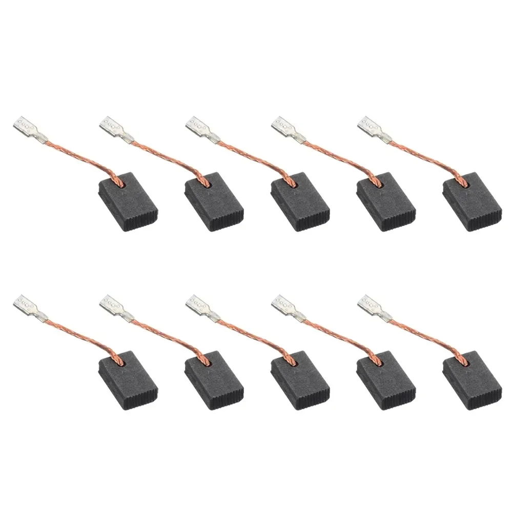 10* Carbon Brush 10pcs 5x10x17mm Carbon Equipment Fine Workmanship For GWS14-150 Metal Workshop Hot New Portable 3