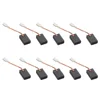 10* Carbon Brush 10pcs 5x10x17mm Carbon Equipment Fine Workmanship For GWS14-150 Metal Workshop Hot New Portable 3