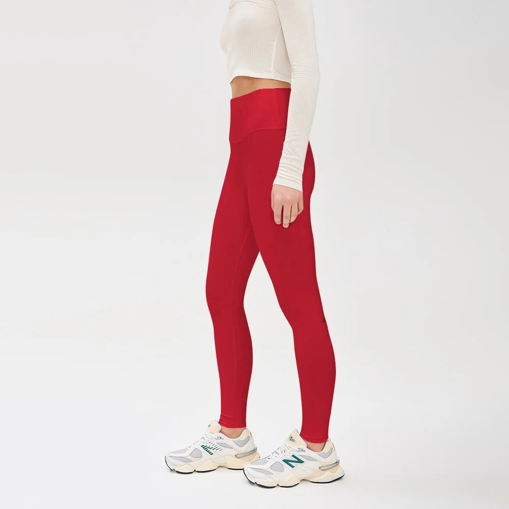 سراويل اليوغا الضيقة للسيدات عالية الخصر من AL - س...