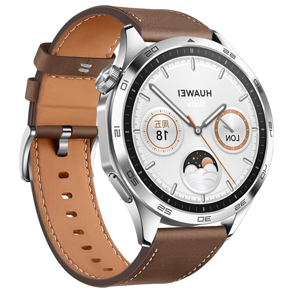 Premium Leather Watch Strap - Soft Replacement Wristband