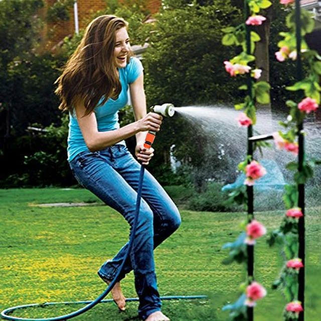 6 db Abs Kert Gyors Tömlőcsatlakozó 1/2 ”Vége Kettős Hím Ízületi Adapter A Tömlőcső Csőcső Vízpisztoly Permetező Fúvóka - Image 6