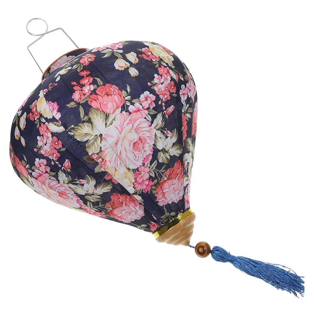 

Decorative Floral Lantern Pendant Hanging Lantern Flower Printing Lantern Hanging Decoration