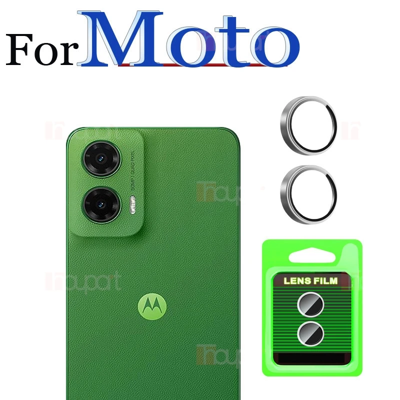 Enhanced Camera Protector with 3D Design and Metal Frame for Glass Lens, Full Coverage