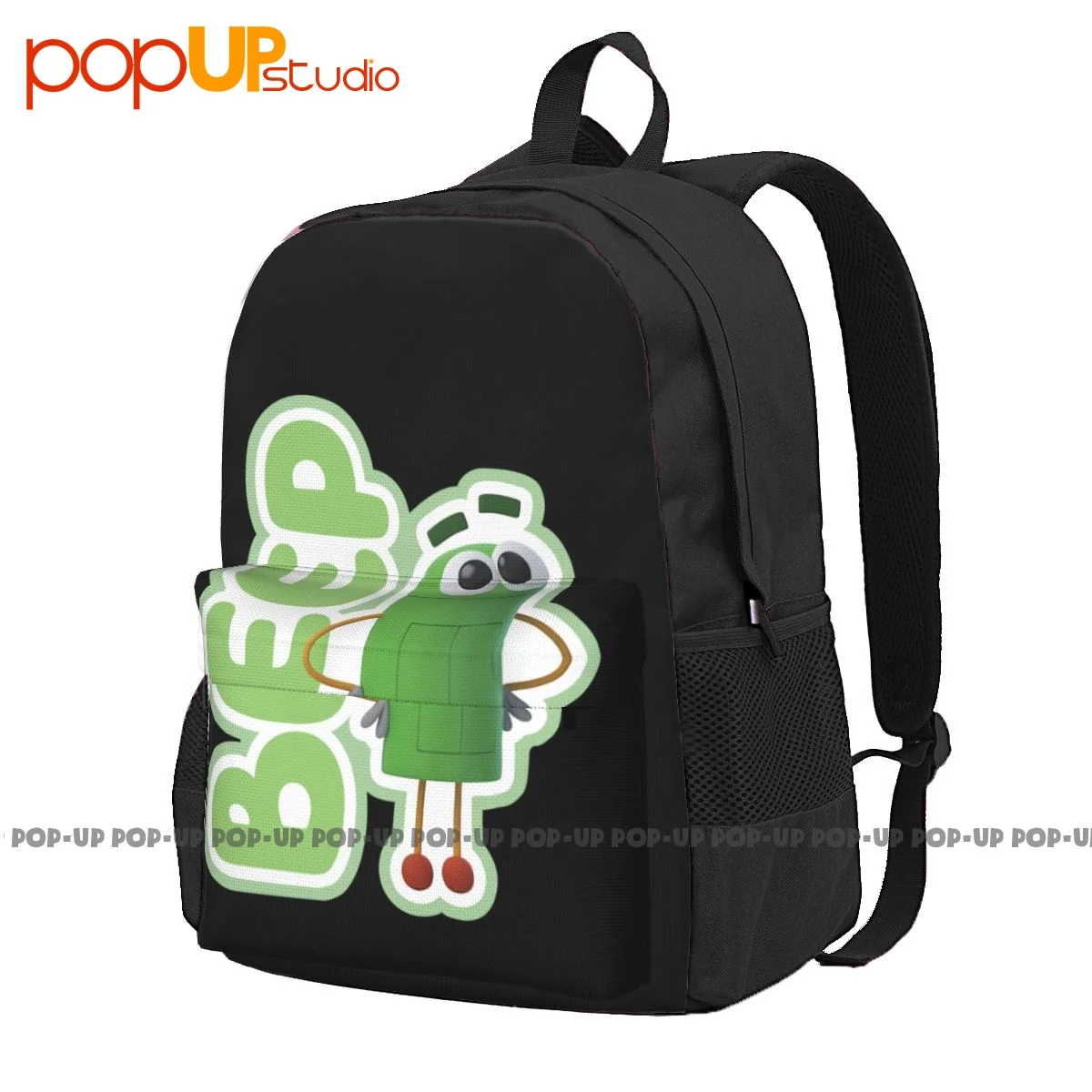 Storybots Beep Portrait Zaino Di Grande Capacità Viaggio Creativo Stampa 3D Corsa All'Aperto