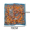 Women's Silk Scarf Luxury Silk Scarf Neckerchief Purse Scarves Square Designer Silk Scarf Ladies Headscarf SJ01 2