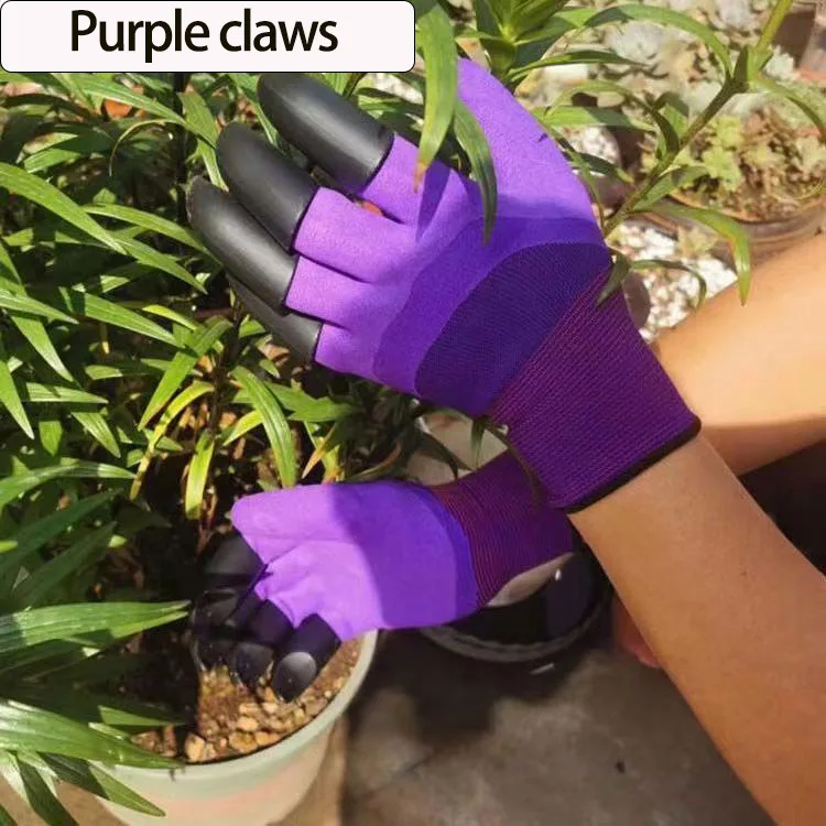 Digging Gloves, Gardening, Dipping, Labor , Claws, Vegetable Flower Planting And Grass garden gloves  plants  claw gloves 6