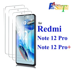 Xiaomi Redmi Note 12 Pro Plus Screen Protector - Tempered Glass, 9H Hardness, HD Clear, Case - Friendly - 1 PIECE (For note 12 Pro 4G)