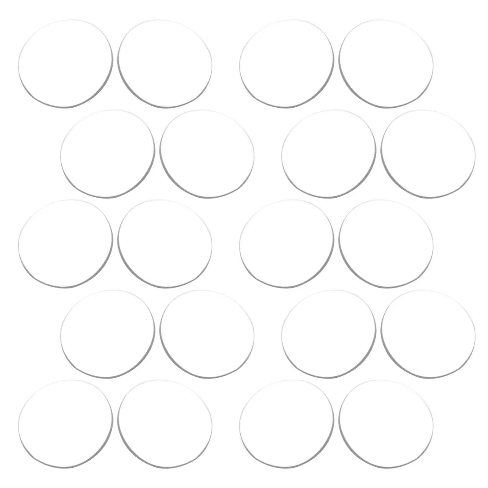 140개 투명 25mm 양면 부착 도트 강력 접착 세척 가능 재사용 가능 잔여물 없는 사진 포스터 벽용