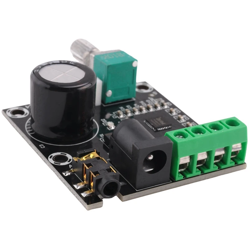 2X PAM8610 Dual Channel DC 12V HD Pure Digital Audio Stereo Amplifier Board Class D 15W X 2 High Power Amplifier Module