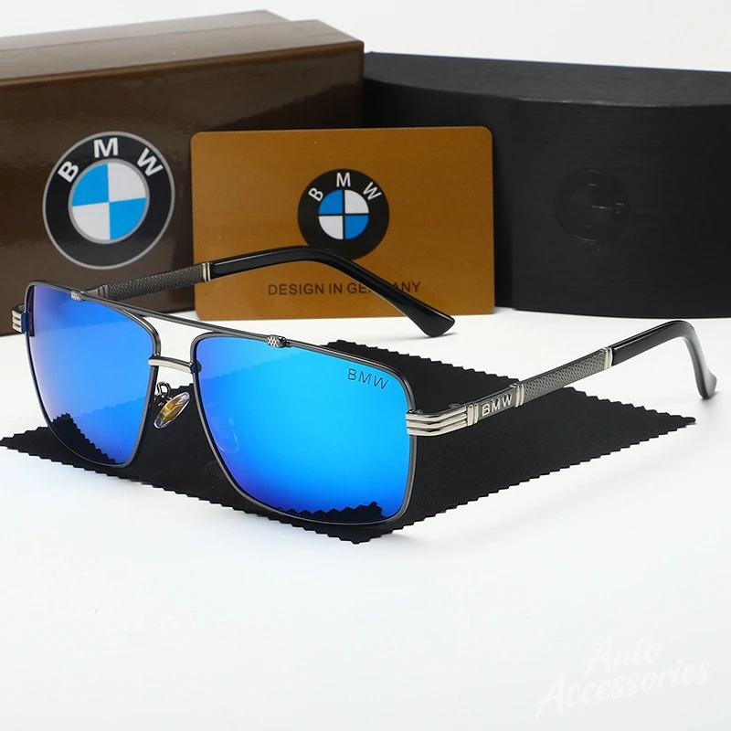 Modische Auto-Polarisierte Sonnenbrille mit Personalisiertem Design für BMW 1 3 5 7 Serie X1 X3 X4 X5 F10 F15 F16 F20 F30 F18 F25 M3 Aufkleber