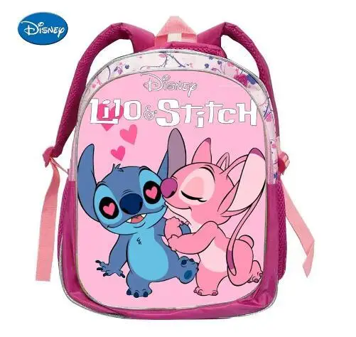 Lilo And Stitch-mochila de dibujos animados 3D para niños y niñas, Mochilas  escolares impermeables para niños de 2 a 5 años - AliExpress