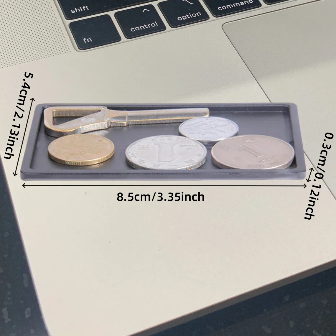 Men's Slim RFID Aluminum Metal Wallet Coin Key Tray Storage Organizer Business Card Holder Cash