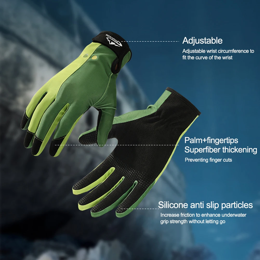 WE-FANS-Diving Gloves For Men Women 1 Pair Snorkeling Paddling Surfing Kayaking Canoeing Wetsuit Gloves Water Sports Mittens 3