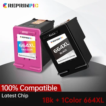 Cartuccia d'inchiostro Reprinpic 664XL compatibile per stampante HP 664 HP664 Deskjet 1115 2135 2675 3635 3775 4536 4538 5075 5275