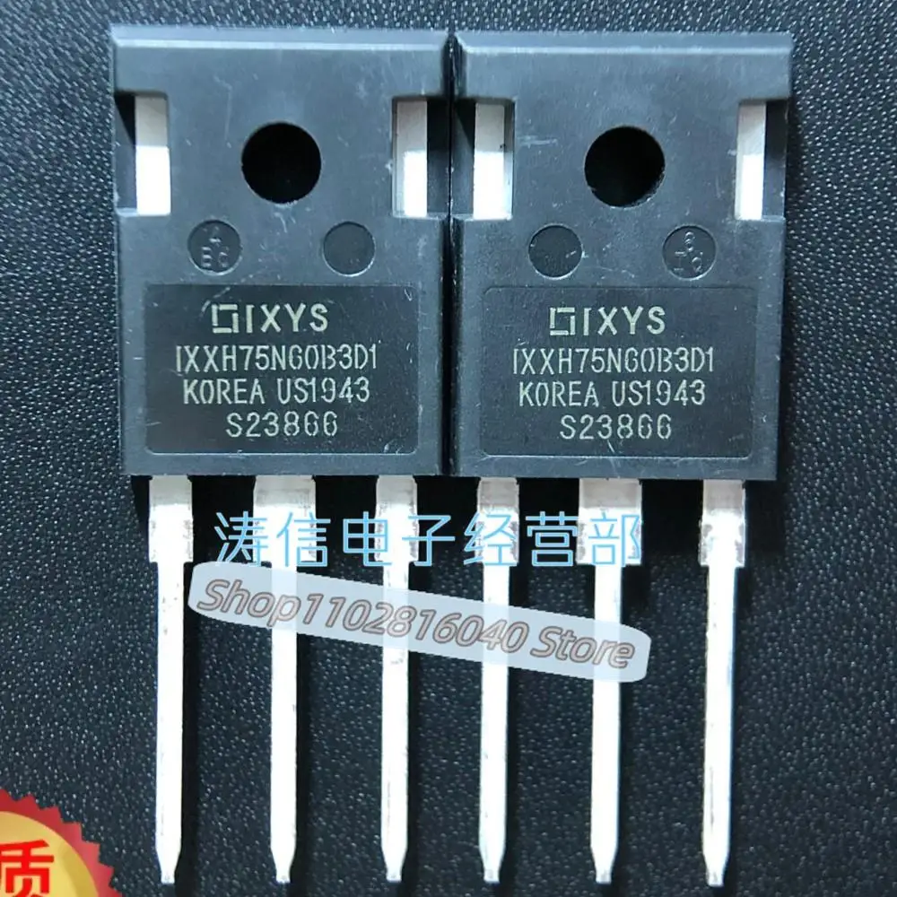 

10PCS/Lot IXXH75N60B3D1 IGBT 600V 75A Best Quality Imported Original Spot