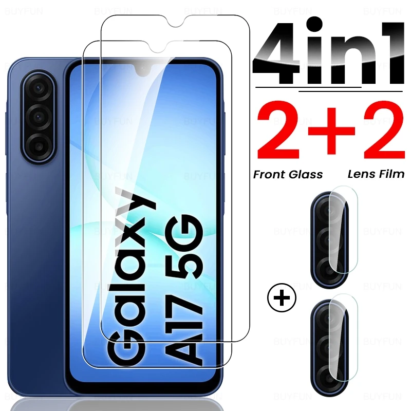 Ultimate 4-in-1 Clear Protective Glass & Case Set with 9H Hardness