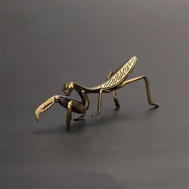 Copper Mantis Mini Ornament 1