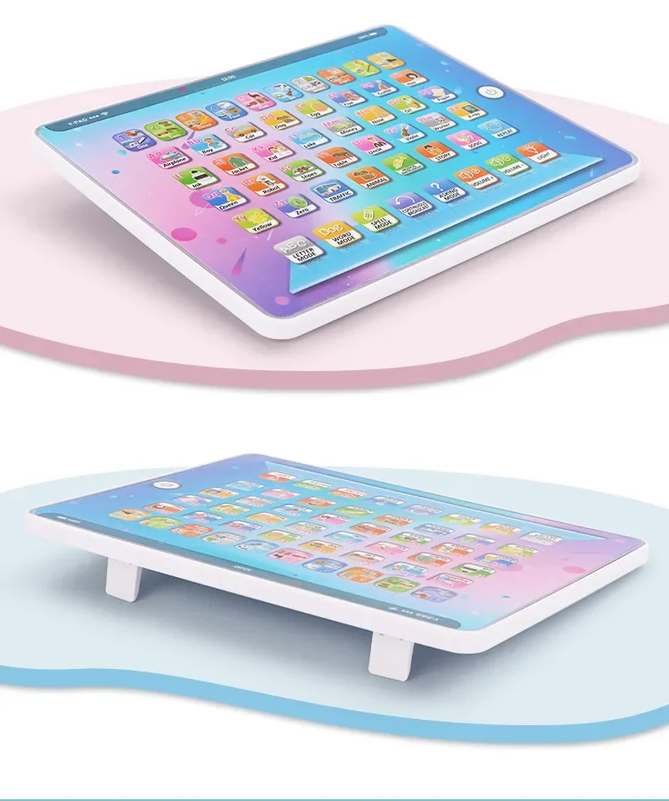 Kids Learning Machine Toys English Point Reading Machine Luminous Early Educational Cognition Montessori Children's Toys Gift 4