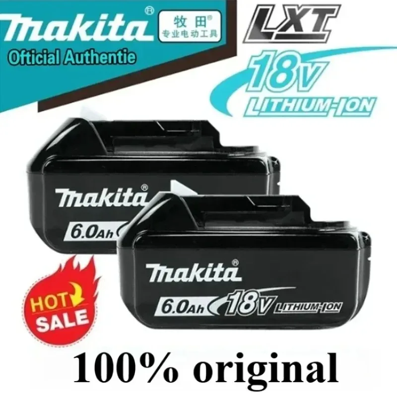 Original Makita 6Ah/5Ah/3Ah 18V Battery BL1830B BL1850B BL1850 BL1840 BL1860 BL1815 Replacement Lithium Battery