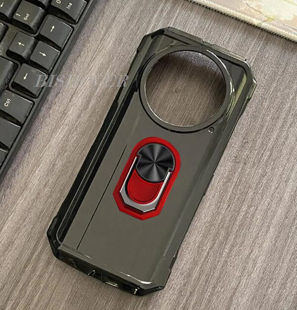 Durable TPU Silicone Ring Holder Phone Case - Enhanced Grip and Protection