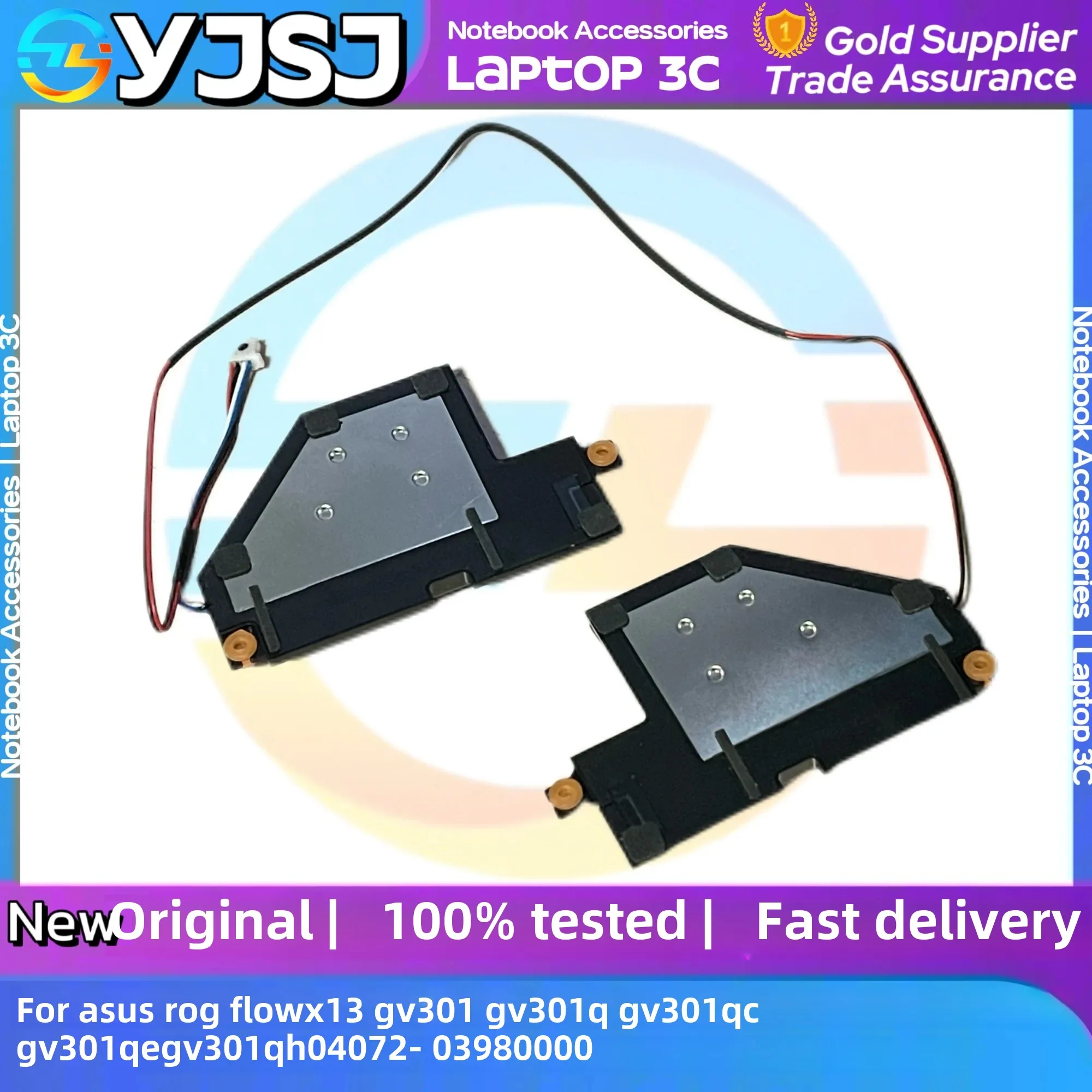 Original Laptop Speaker FOR Asus ROG Flow X13 GV301 GV301Q GV301QC GV301QE GV301QH built-in 04072-03980000