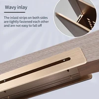 ตะแกรงระบายอากาศ ฝาครอบช่องระบายอากาศสำหรับตู้ขอบหน้าต่างเพื่อป้องกันความชื้น สองด้าน 6