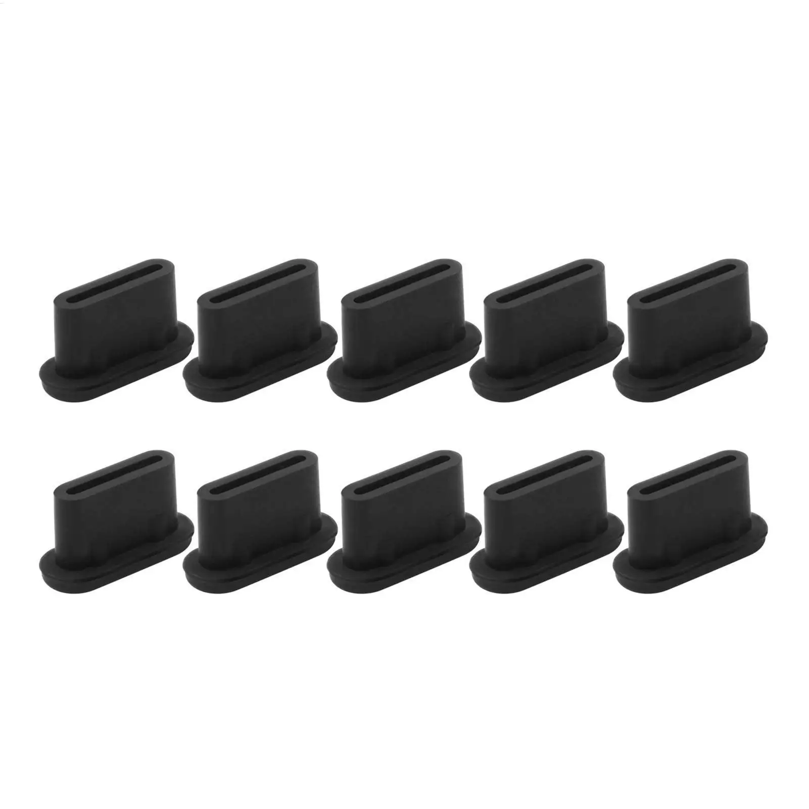 10PCS Type-C Silicone Dust Plugs Phone USB Charging Port Protector Cover Type C Anti-dust Caps
