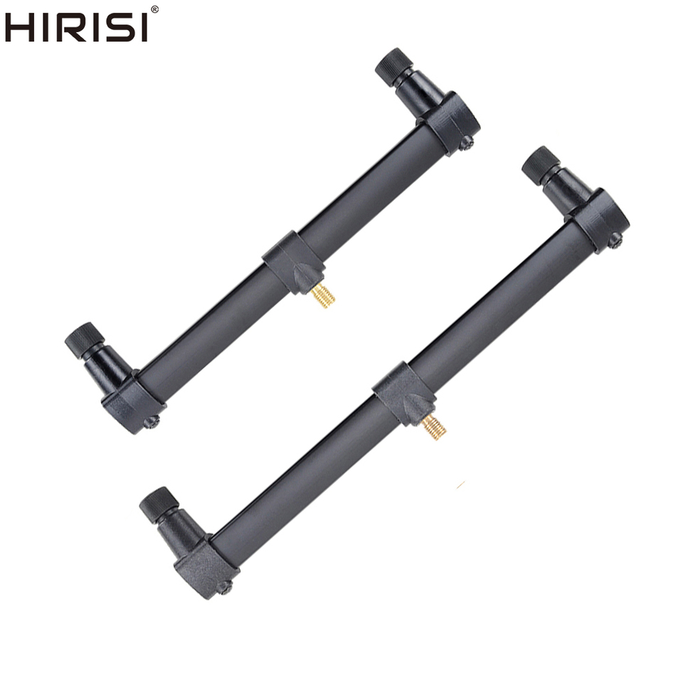 1pcs Carp Fishing Buzz Bars for 2 Rods Aluminium Fishing Rod Support Holder