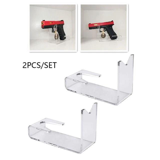 1/2Pcs Pisztoly Kijelző Állvány Játék Tartók Tiszta Tartó Gyerekeknek Univerzális - Image 2