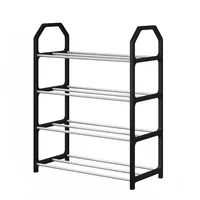 4 Floor Assembly Creative Home Shoe Rack Living Room Dormitory Door Storage Shoe Cabinet Components Household Supplies 6