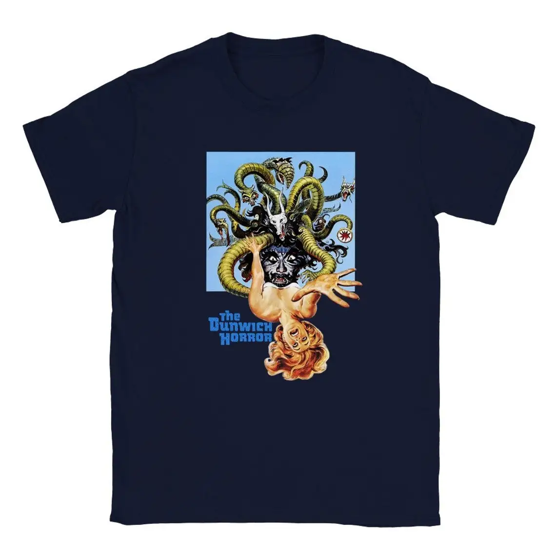 

Винтажная рубашка из фильма «ужас дунвича»: Lovecraftian Tribute Tee, идеальные топы на Хэллоуин, лучшая рубашка