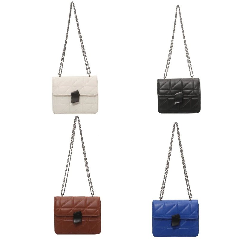 

Асимметричная пряжка, ромбовидные сумки через плечо, сумки через плечо, износостойкая нижняя часть