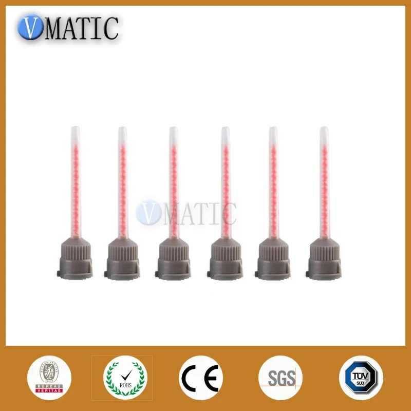 MB3.2-16L 10: 1 Mixed Nozzle Spiral Tube Core Double Liquid Bell Mouth Static Mixture Mixer Overhead Mixers 10pcs