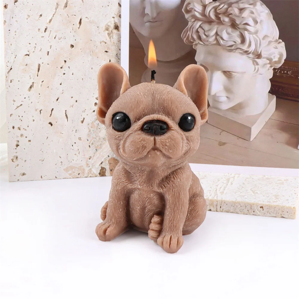 Cute Dog Candle Mold Animal Teddy Puppies Soy Wax Silicone Mould Puppy Dog  Lover Home Decor - Candle Molds - AliExpress